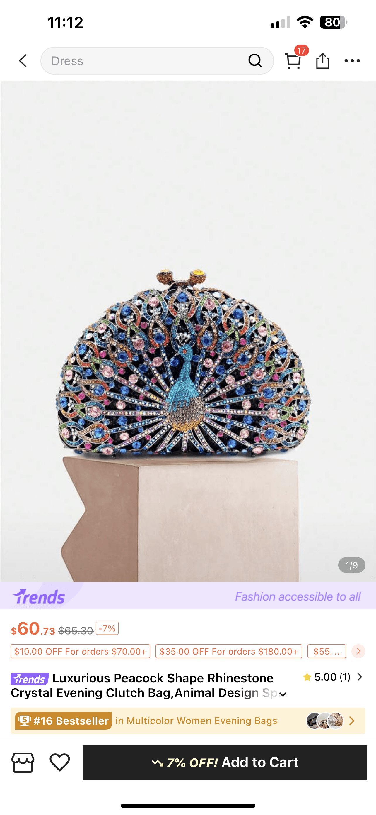 Bridal accessories-blue purse