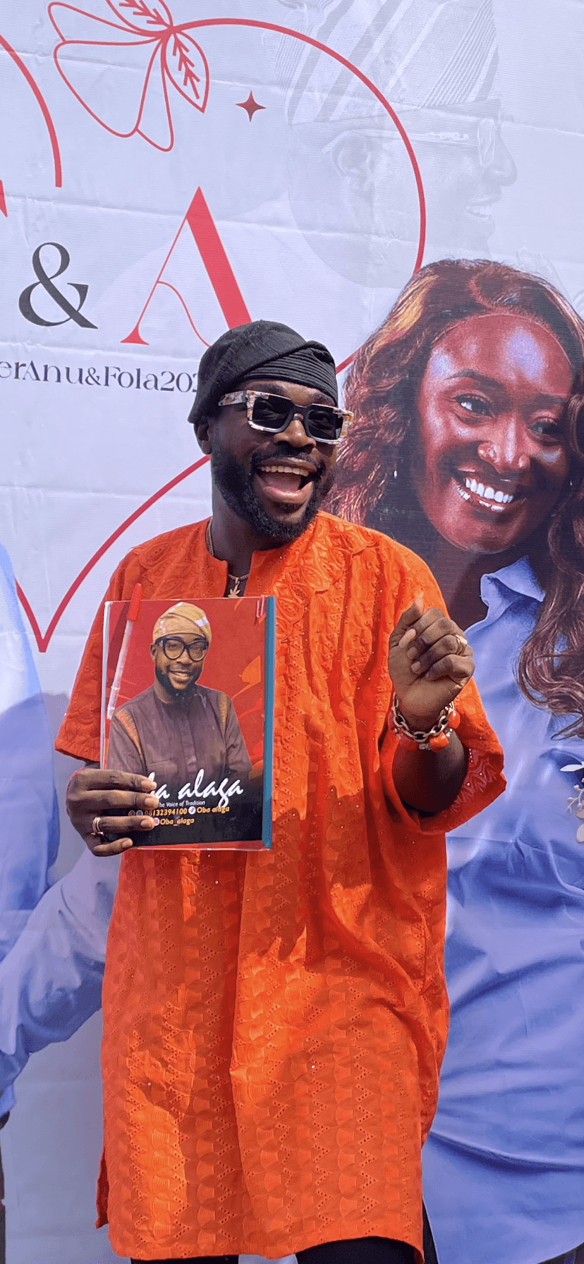 A zestful traditional wedding compere, Alaganimi to gbe Asa laruge